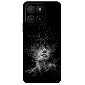 Megafone Face Sketch 7423 Cover For Honor X5B / X5B Plus