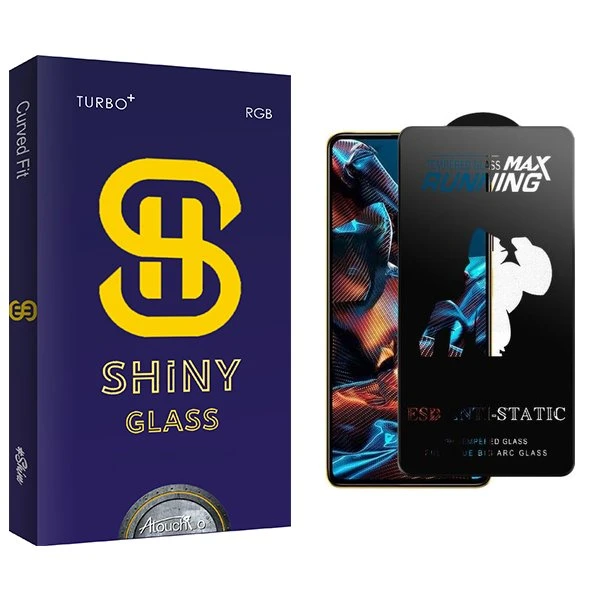 محافظ صفحه نمایش آتوچبو مدل Shinynewpkg Running Max مناسب برای گوشی موبایل شیائومی  Poco X5 Pro