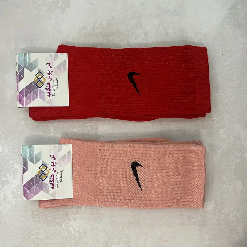 جوراب ورزشی ساق بلند زنانه کد KALGH بسته 2 عددی