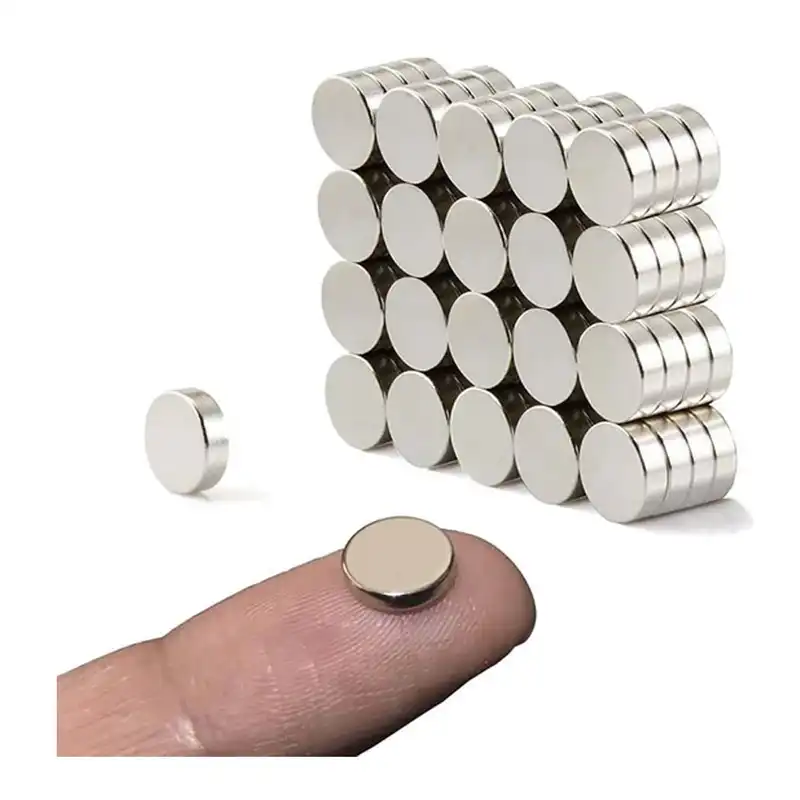 آهن ربا مدل نئودیمیوم دیسک D8x2mm بسته 10 عددی