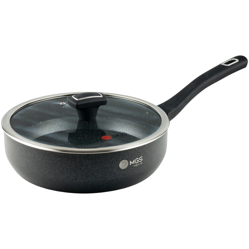 تابه گرانیت ام جی اس مدل تک دسته گارنت کد GR02 سایز 24