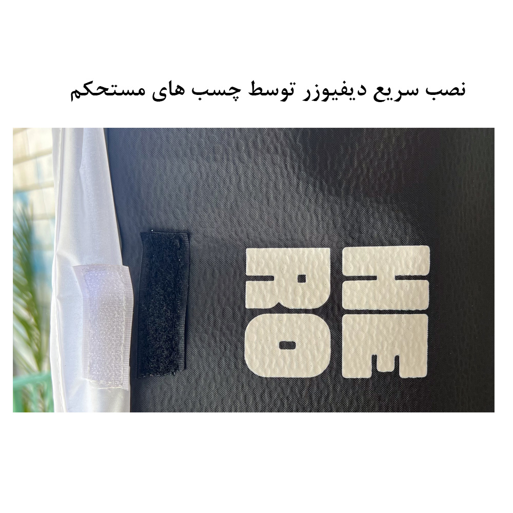 سافت باکس هیرو مدل Rectangle سایز 70x50 سانتی متر عکس شماره 5