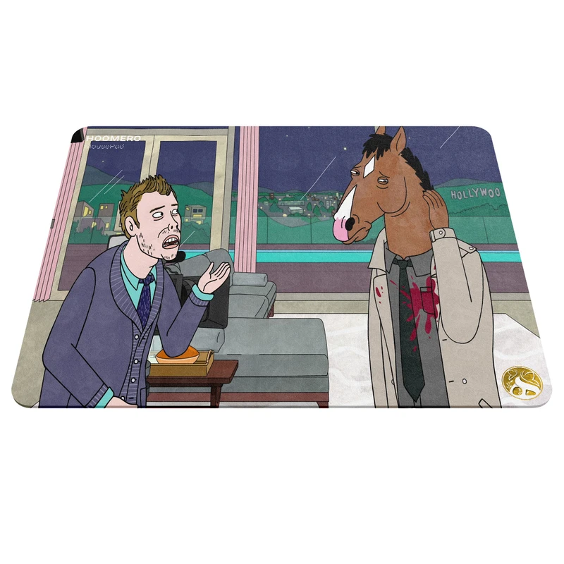 ماوس پد هومرو مدل A3182 طرح BoJack Horseman