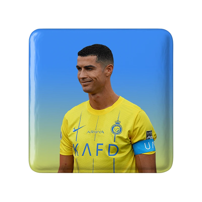 مگنت خندالو طرح کریستیانو رونالدو مدل مربعی کد 36393