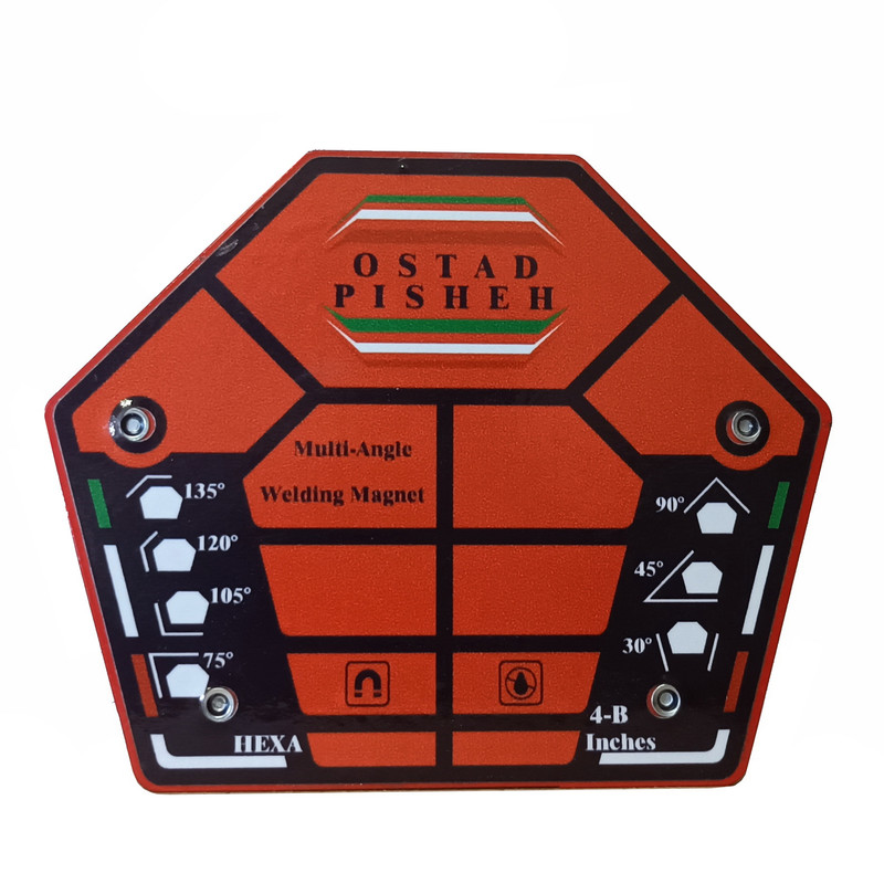 گونیا جوشکاری استادپیشه مدل HEXA-4inch-BR