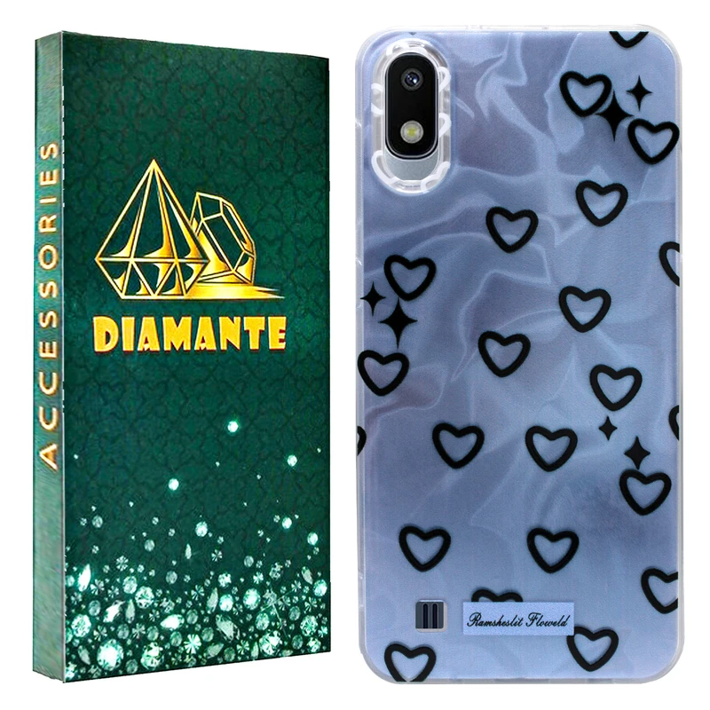 کاور دیامانته مدل Ghalbi Gn مناسب برای گوشی موبایل سامسونگ Galaxy A10