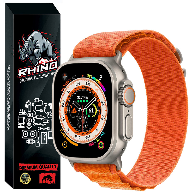بند راینو مدل Alpine Loop مناسب برای ساعت هوشمند اسمارت واچ T1000 Ultra