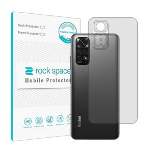 Transparent Rockspace HyGEL model phone back protector suitable for Xiaomi Redmi Note 11s mobile phone