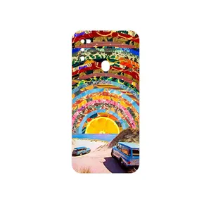 MAHOOT Collage of Orange Sky Cover Sticker for Samsung Galaxy M21  2021 Edition