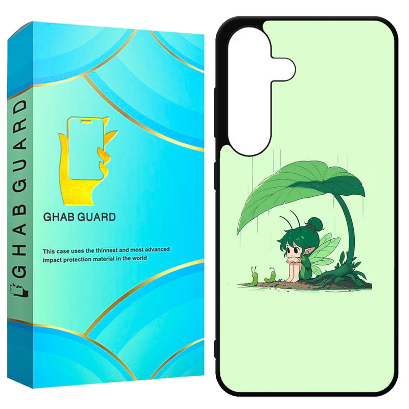کاور قاب گارد طرح دختر مدل GCHPS23F مناسب برای گوشی موبایل سامسونگ Galaxy S23 FE