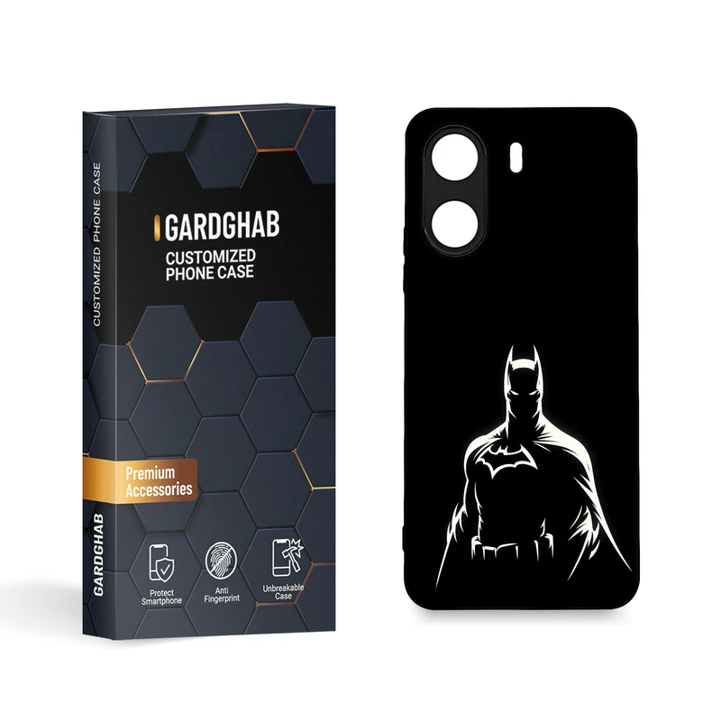 کاور گارد قاب مدل دورژله ای پسرانه مناسب برای گوشی موبایل شیائومی  Poco C65 / Redmi 13c