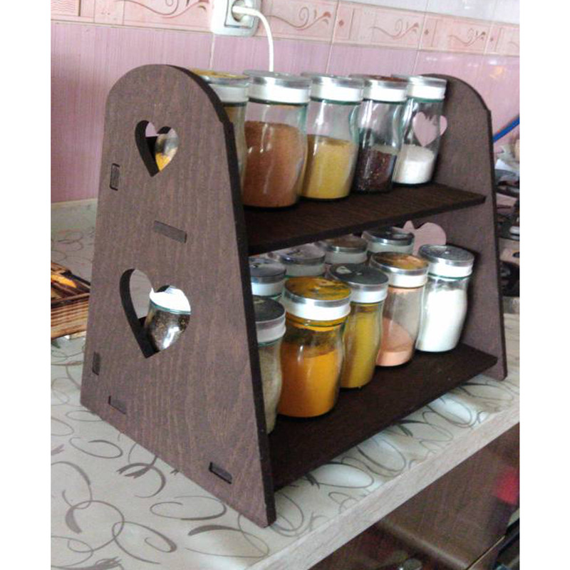 شلف رومیزی مدل قلبی