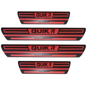 برچسب بدنه خودرو اسپرت غدیر مدل پارکاب چرم کد YA59 A09 بسته 4 عددی