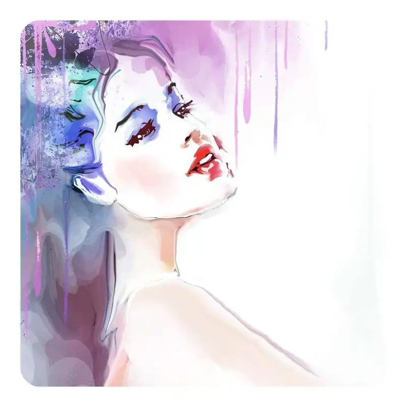 مگنت طرح نقاشی دختر مدل mg10585