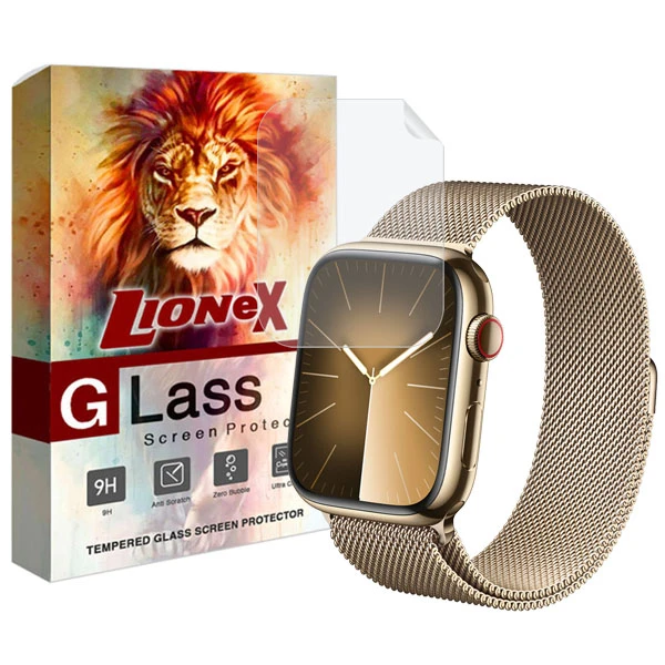 محافظ صفحه نمایش نانو لایونکس مدل MTBWL مناسب برای اپل واچ Series 5 44 mm