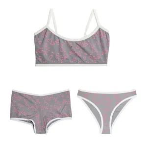 ست شورت و سوتین زنانه مدل MDZ-CE9497 بسته 3 عددی