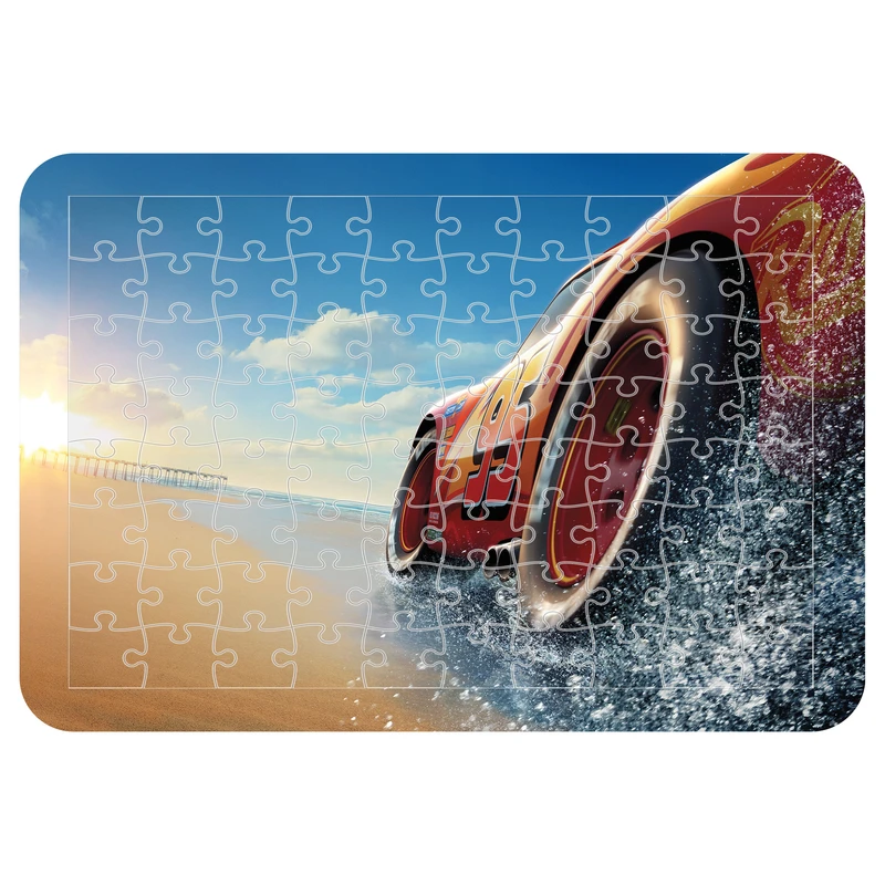 پازل 54 تکه مدل CHB1249 طرح انیمیشن ماشین ها مک کویین