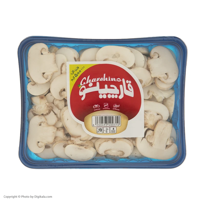 قارچ اسلایس قارچینو - 500 گرم  عکس شماره 4