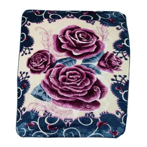 پتوی سوپر رز مدل زویا hz235 سایز 140x220 سانتی متر 