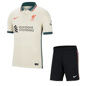 ست پولوشرت و شلوارک ورزشی مردانه مدل لیورپول Away2022