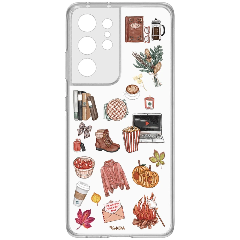 کاور قاب گوشی طرح Fall مناسب برای گوشی موبایل سامسونگ Galaxy S21 Ultra