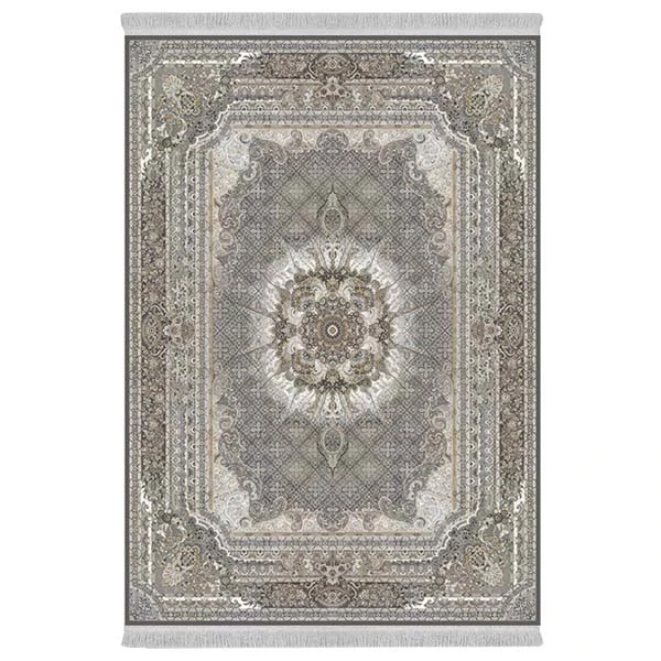 فرش پارچه‌ای دفه مدل فرشینه هازان مخمل طرح فانتزی کد 3017