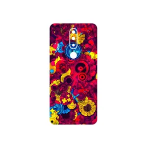 MAHOOT Vector Flower Garden Digital Art Cover Sticker for Nokia 5.1 Plus