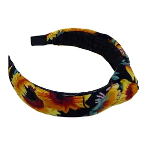 تل مو زنانه آفتابگردان مدل گره کد 0590