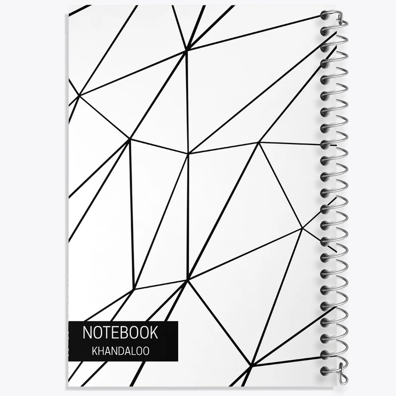 دفتر شطرنجی 50 برگ خندالو مدل مدرن کد N210