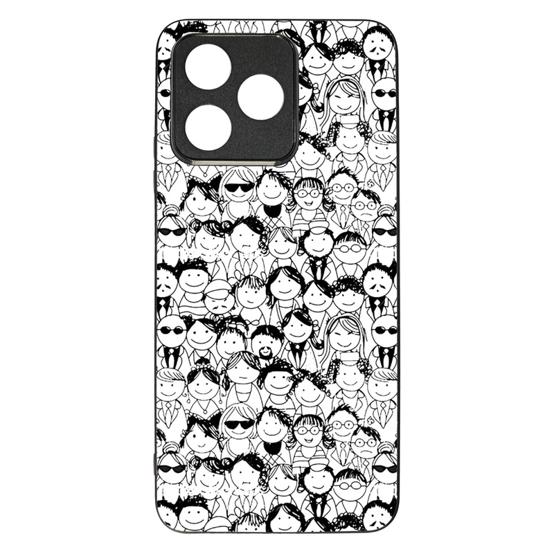 کاور قاب گارد گوشی طرح آدمک کد TPU-076 مناسب برای گوشی موبایل ریلمی C53