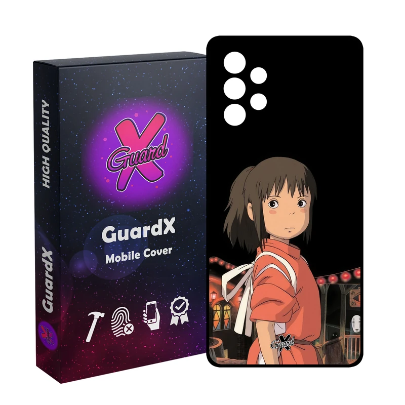 کاور گارد ایکس طرح Spirited Away Anime مدل Glass10574 مناسب برای گوشی موبایل سامسونگ Galaxy A52/A52S