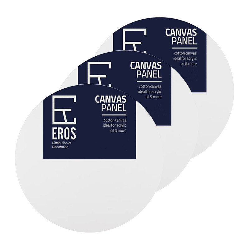 بوم نقاشی اروس مدل OR325 سایز 25x25 سانتی متر مجموعه 3 عددی