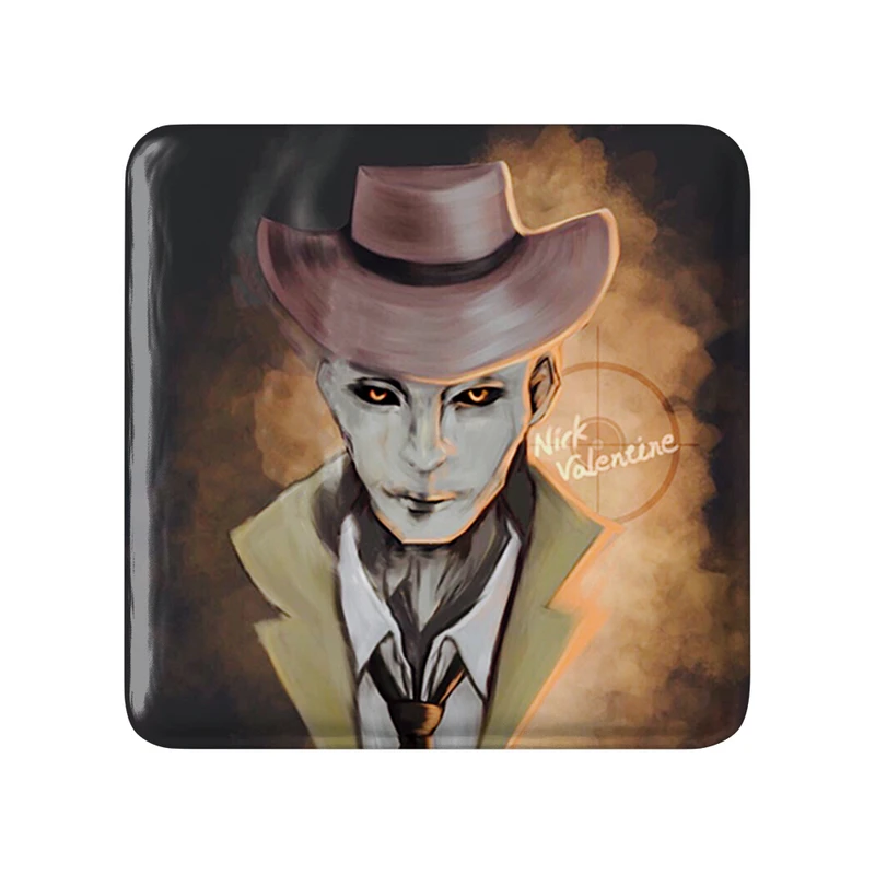 پیکسل خندالو طرح بازی فال‌اوت مدل مربعی کد 31296