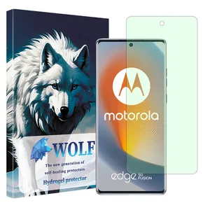 Wolf Eye Care model Green light screen protector suitable for Motorola Edge 50 Fusion mobile phone