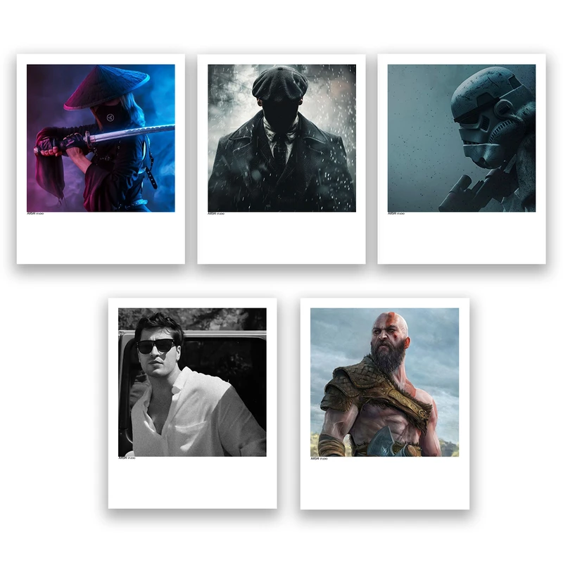 آویز تزیینی عرش مدل فانتزی گیم کد Asa727 مجموعه پنج عددی