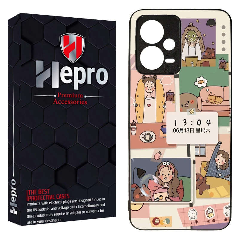 کاور هپرو طرح فانتزی مدل TPU مناسب برای گوشی موبایل شیائومی Redmi Note 12 5G