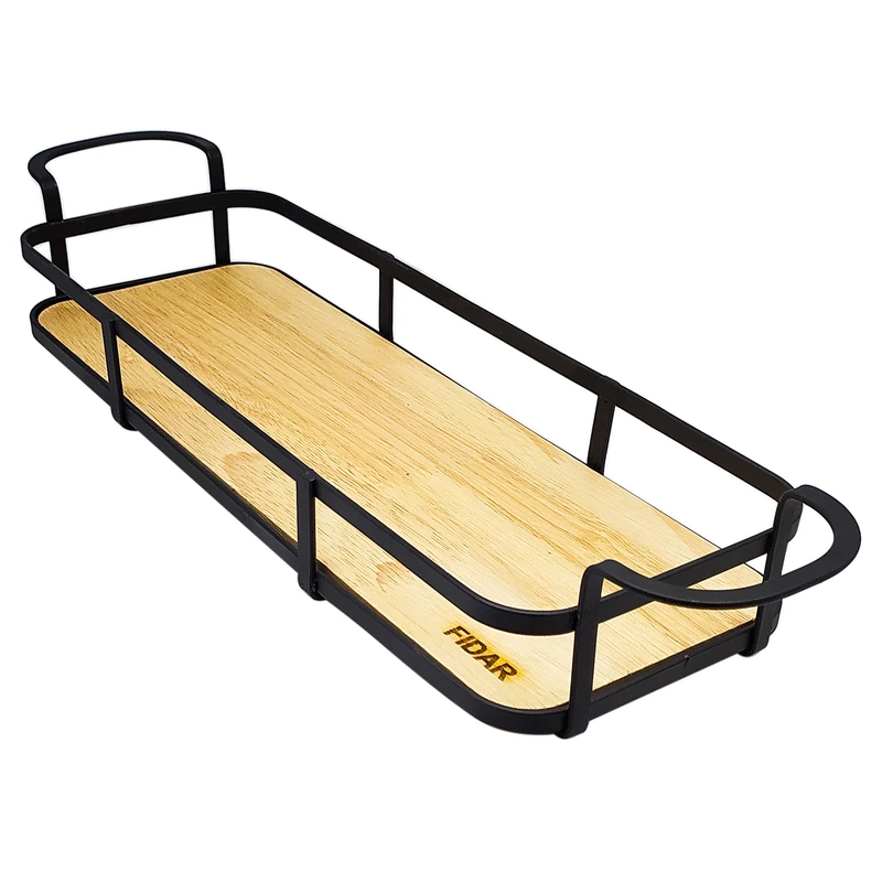 سینی دسته دار فیدار مدل متال سایز ۴۳*۱۳ سانتیمتر