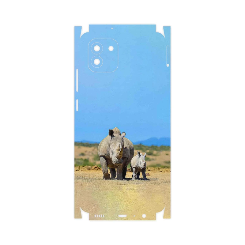 برچسب پوششی ماهوت مدل Rhino-FullSkin مناسب برای گوشی موبایل سامسونگ Galaxy A03