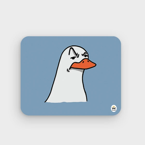 ماوس پد شادیت مدل اردک کیوت کد01 سایز 24*19 سانتی متر