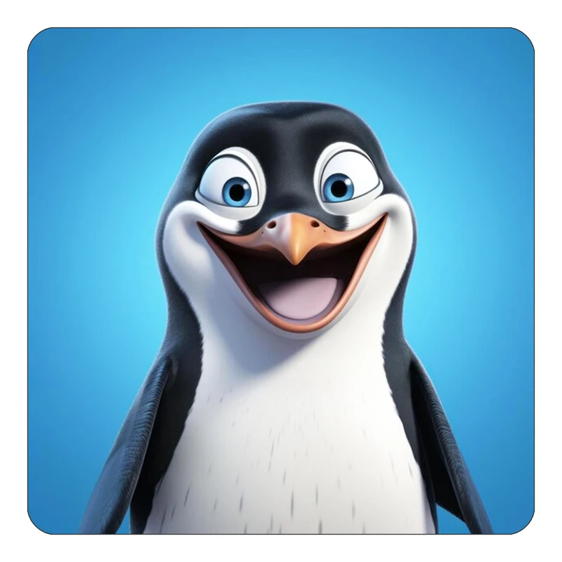 مگنت کاکتی طرح حیوانات کارتونی مدل mp27803