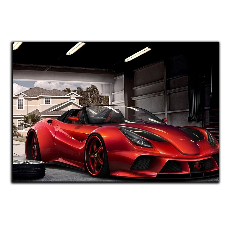 تابلو شاسی بکلیت طرح ماشین فراری مدل SH-4641