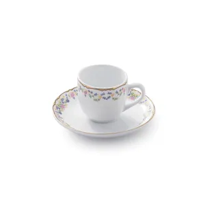 سرویس قهوه خوری 12 پارچه چینی زرین ایران مدل گلستان کد 02