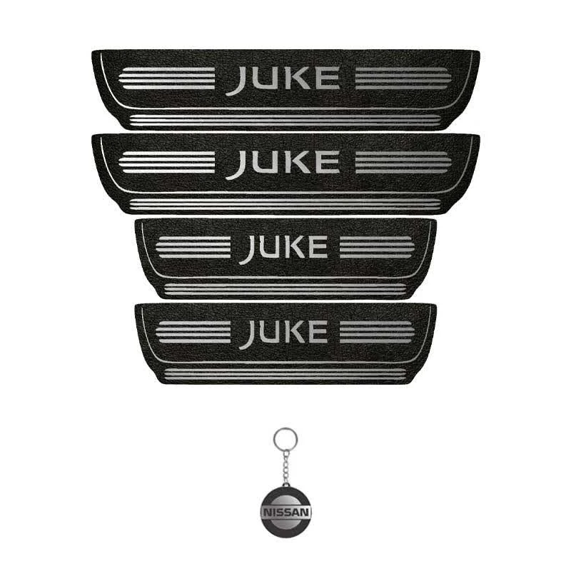 برچسب پارکابی خودرو لندمون کد LMm0033 MS مناسب برای نیسان جوک مجموعه 4 عددی به همراه جا کلیدی