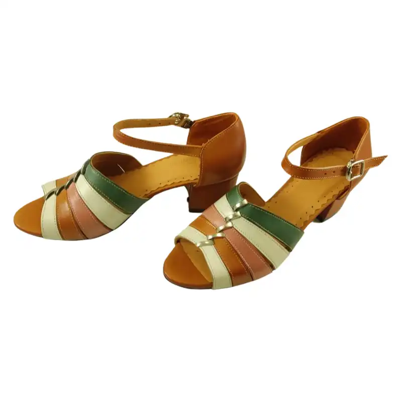 صندل زنانه مدل چرم طبیعی کد 688