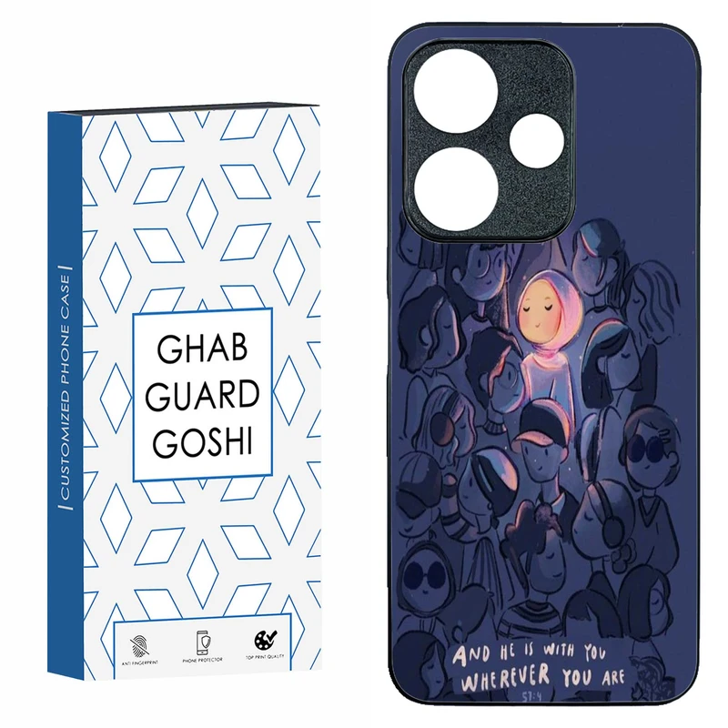 کاور قاب گارد گوشی طرح دخترانه کد TPU-116 مناسب برای گوشی موبایل شیائومی  REDMI 13  