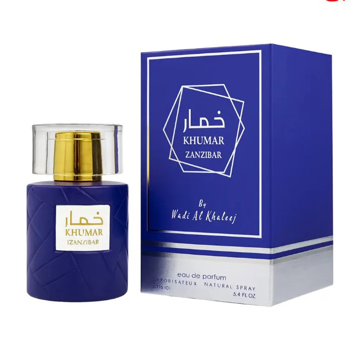 ادوپرفیوم مردانه وادی الخلیج مدل خمار زنزیبار با رایحه خنک و معتدل حجم 100 میلی‌لیتر