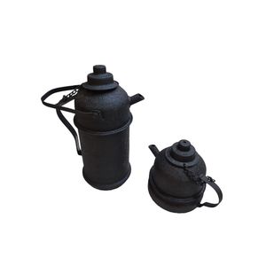 نقد و بررسی کتری و قوری سفری مدل هیزمی شاموتی توسط خریداران