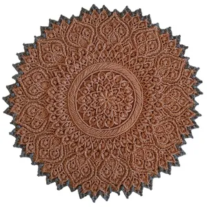 فرشینه بافتنی مدل شاخ و برگ