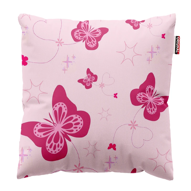 کوسن پاد آفرین طرح پروانه کد 4912 سایز 30*30 سانتی متر