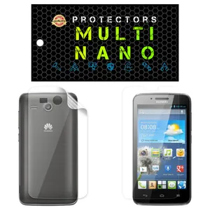 Multi Nano X-SFT Screen Protector For Huawei Ascend Y511 with back skin